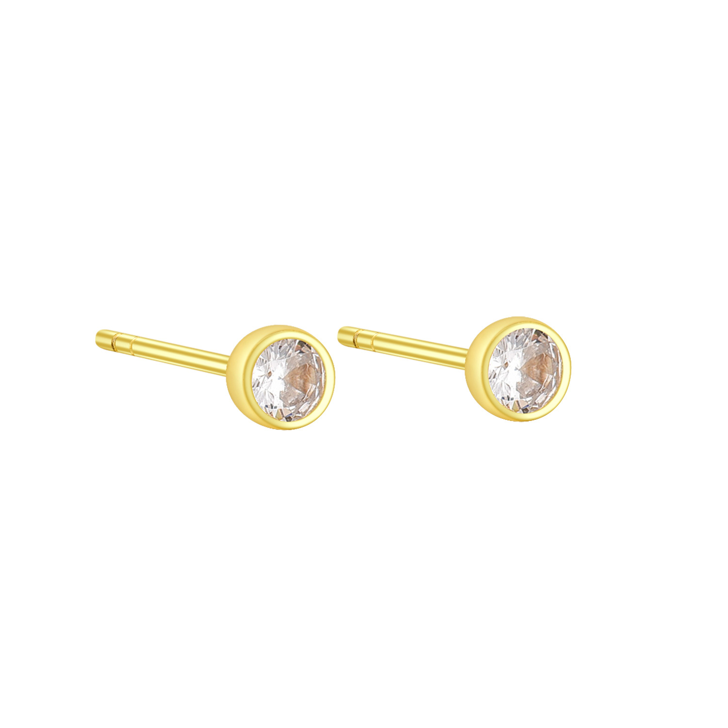 925 stering silver birthstone stud earring for women - Image 6